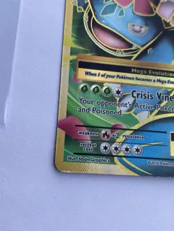 Pokemon M Venusaur EX 100/108 Full Art XY Evolutions Holo Card - Image 4