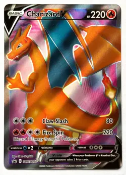 Charizard V SWSH050 - Pokemon TCG - Sword & Shield Promo Cards Holo - Image 1