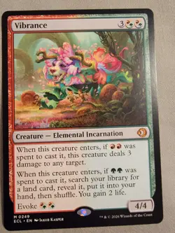 BRAND NEW Magic the Gathering: Vibrance Lorwyn Eclipsed Regular - Image 1