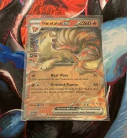 Pokemon TCG Ninetales EX 038/165 Set 151 NM Condition UK - Image 1