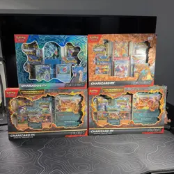 Lot of (4) Pokemon TCG Charizard And Gyarados Premium/Special Collection Boxes - Image 1