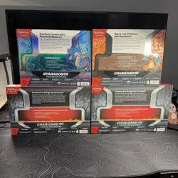 Lot of (4) Pokemon TCG Charizard And Gyarados Premium/Special Collection Boxes - Image 2