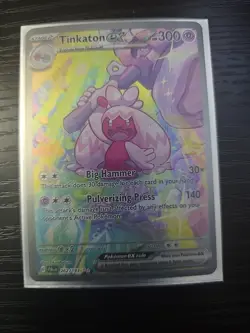 Pokemon TCG Tinkaton EX Scarlet & Violet Paldea Evolved Card 262/193 - Image 1