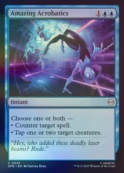 MTG Marvel's Spider-Man - Mono Blue Bulk - You Pick! - Foil & Non Foil - Image 3