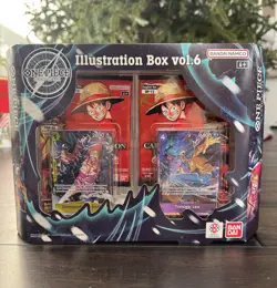 One Piece Card Game Illustration Box Vol 6 Factory Sealed - LOT OF 2 - Image 2