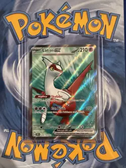 Pokemon TCG Latias EX Surging Sparks Ultra Rare 220/191 Near Mint Condition - Image 1