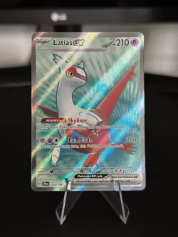 Latias EX 220/191 Sv08: Surging Sparks Holo NM Pokemon TCG - Image 1