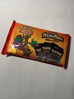 TCG Halloween Pokemon Cards 2024 Trick or Trade BOOster Bundle 35 Mini Packs NEW - Image 1