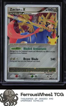 Zacian LV. X SWSH135 - SWSH: Sword & Shield Promo Cards - (MP) - Image 1