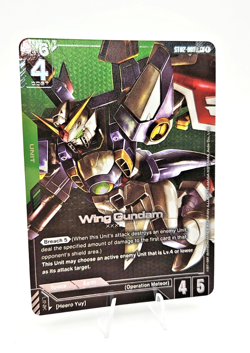 Gundam TCG - Wing Gundam ST02-001 LR+ Card - Image 2
