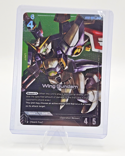 Gundam TCG - Wing Gundam ST02-001 LR+ Card - Image 3