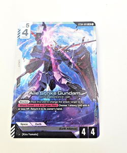 Gundam Card Game - Aile Strike Gundam ST04-001 LR Raw - Image 2