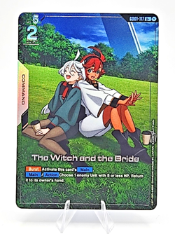 Gundam TCG Card Game The Witch and the Bride GD01-117 R+ English ALT - Image 1
