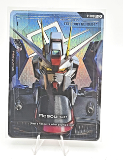R-008 C+, Resource Card, Freedom Gundam, Gundam Card Game TCG, Alternative Art - Image 1