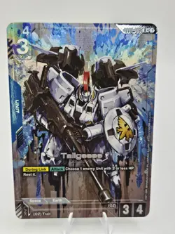 Gundam TCG Dual Impact Tallgeese R+ Card GD02 - 005 R+ - Image 1