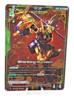 Gundam Card Game Newtype Rising Shenlong Gundam GD01-029 R+ Holo Foil Rare - Image 1