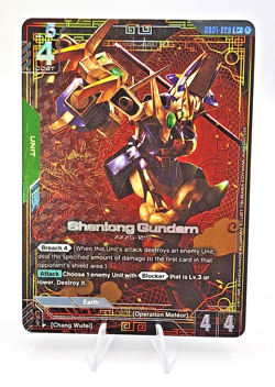 Gundam Card Game Newtype Rising Shenlong Gundam GD01-029 R+ Holo Foil Rare - Image 2