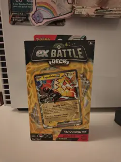 Tapu Koko ex Battle Deck Pokemon. 60 Card deck - Image 1