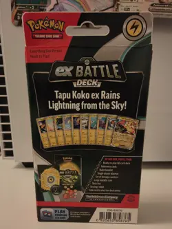 Tapu Koko ex Battle Deck Pokemon. 60 Card deck - Image 2
