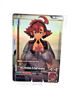 Gundam TCG Suletta Mercury ST01-011 C Promo 2025 Tournament Top 2 Rare Card - Image 1