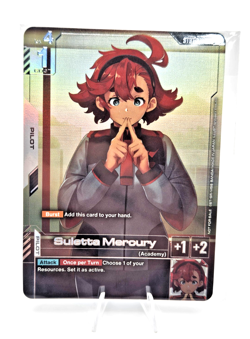 Gundam TCG Suletta Mercury ST01-011 C Promo 2025 Tournament Top 2 Rare Card - Image 2