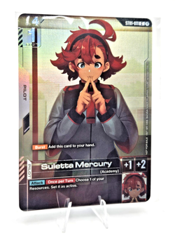 Gundam TCG Suletta Mercury ST01-011 C Promo 2025 Tournament Top 2 Rare Card - Image 3