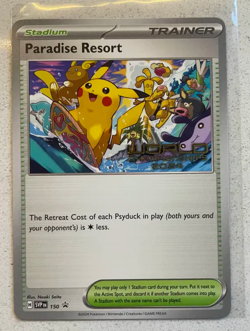Paradise Resort ENGLISH 2024 Promo Card Honolulu World Championships - Image 1