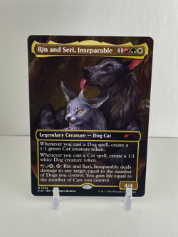 Rin and Seri, Inseparable Display Commander (Thick Stock) Secret Lair Drop | MTG - Image 1