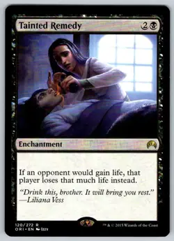 2015 Magic Origins Tainted Remedy1 Rare #120 - Image 1