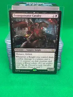 MTG - EXSANGUINATOR CAVALRY - March of the Machine Com (R) - Image 1