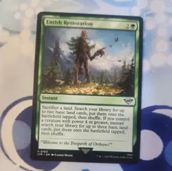 MTG: Entish Restoration (Tales Of Middle Earth)(Uncommon) - Image 1
