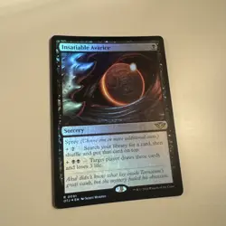 Insatiable Avarice - MTG Foil NM - 0091 - Image 2