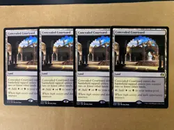 MTG 4x Concealed Courtyard # 245 Kaladesh Modern Magic the Gathering x4 NM - Image 1