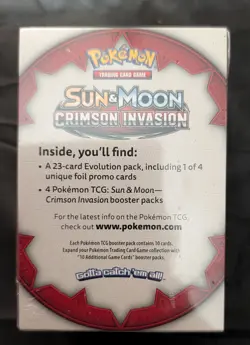 Pokemon Sun and Moon Crimson Invasion PreRelease Kit Sealed TCG 820650832635 - Image 2