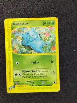 POKEMON BULBASAUR 94/165 REGULAR EXPEDITION 2002 LP EN - Image 1