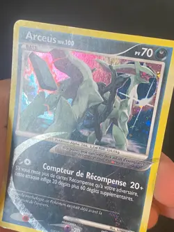CARTE POKEMON ARCEUS AR1 FR SECRETE RARE PT ARCEUS - BE - Image 2
