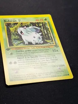 Carte Pokemon Nidoran 57/64 Edition 1 Jungle - Image 2