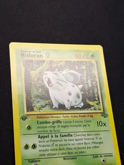 Carte Pokemon Nidoran 57/64 Edition 1 Jungle - Image 3