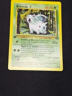 Carte Pokemon Nidoran 57/64 Edition 1 Jungle - Image 4