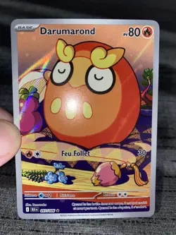 Carte Pokemon Darumarond 097/086 BLK Foudre Noire EV10.5 Francais - Image 3