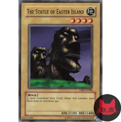 Yugioh The Statue of Easter Island DB2-EN088 Common NM - Image 1