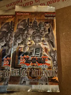 Yugioh The Lost Millinium 1st edition Booster pack, NEW SEALED ENGLISH, Unweight - Image 2