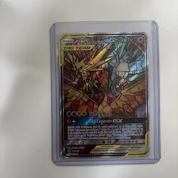 Moltres Zapdos Articuno SM210 GX Tag Team Hidden Fates Promo - Image 1