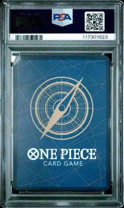 2023 ONE PIECE OP04-KINGDOMS OF INTRIGUE ALTERNATE ART NEFELTARI VIVI PSA 10 - Image 2