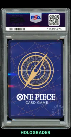 2023 ONE PIECE OP04 KINGDOMS OF INTRIGUE 118 NEFELTARI VIVI ALTERNATE ART PSA 10 - Image 2