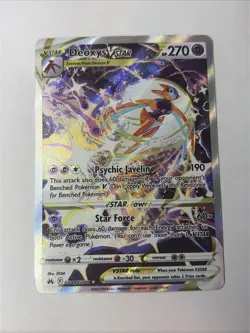 Deoxys VSTAR Crown Zenith: Galarian Gallery Ultra Rare Card GG46/GG70 - NM - Image 1