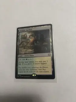 MTG Temple Garden 268 Lorwyn Eclipsed ECL Rare NM Regular Shock Land Forest Plai - Image 1