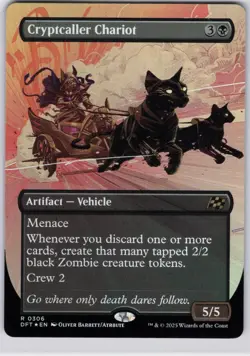Cryptcaller Chariot (Borderless) R Aetherdrift 306 NM - Image 1