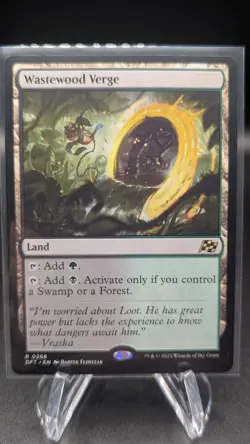 1x Wastewood Verge - Aetherdrift - NM - MTG - Image 1