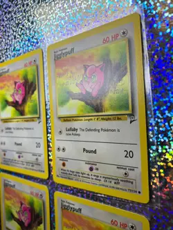 2000 Unlimited Pokemon TCG Base Set 2 Regular Non-Holo 77/130 Jigglypuff (x4) - Image 3